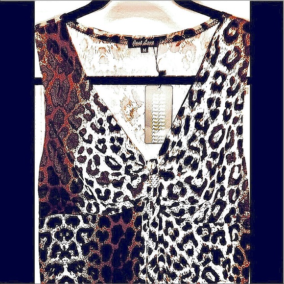 🎊HOST PICK💞LONG DRESS SLINKY MAXI LEOPARD  STRETCHY FLOWY BEACH SWIM COVER M NEW - Picture 5 of 7
